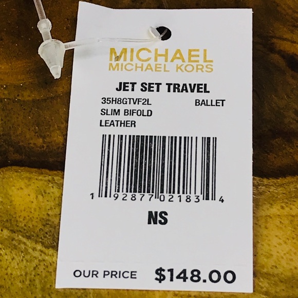 Michael Kors Jet Set Travel Slim Bifold Wallet - Picture 8 of 8